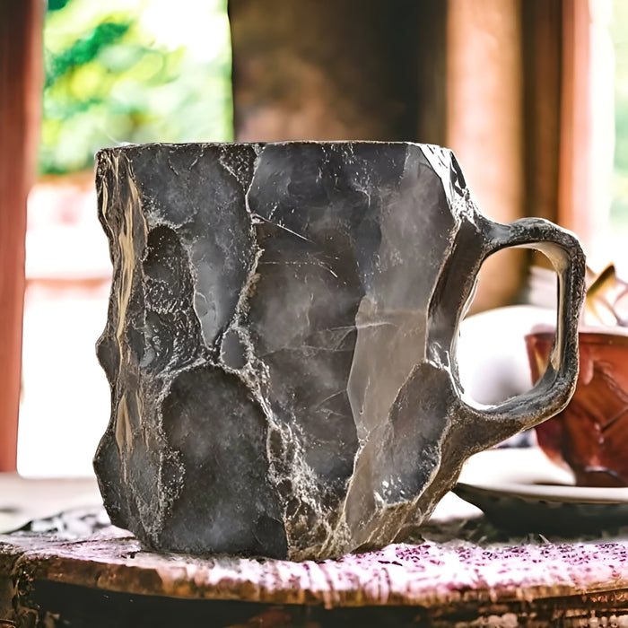 Mineral Crystal Crafted Coffee Mugs