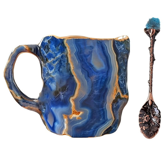 Mineral Crystal Crafted Coffee Mugs