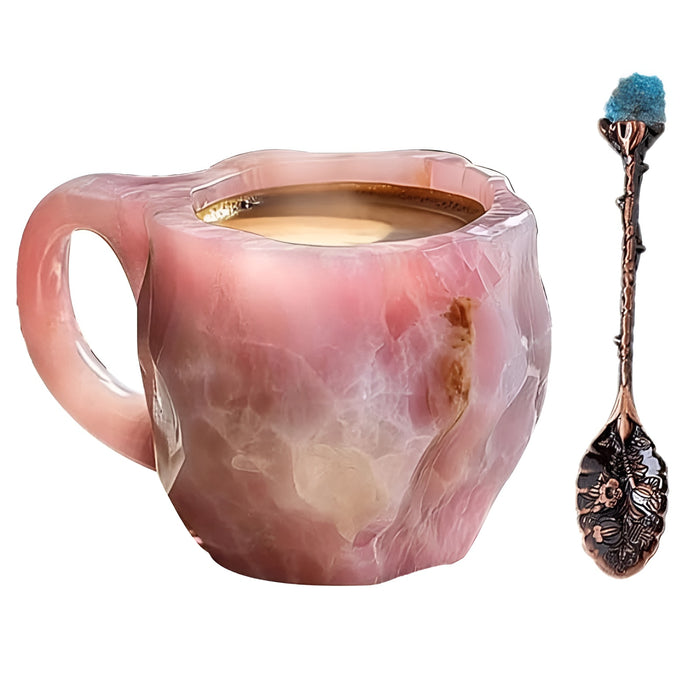 Mineral Crystal Crafted Coffee Mugs