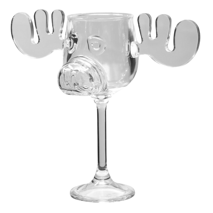 Novelty Moose Glass For Seasonal Gatherings