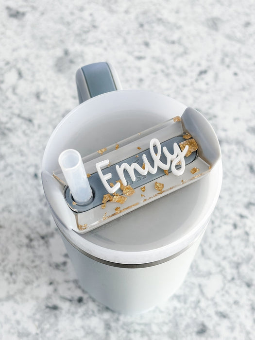 Personalized Name Plate Tumbler