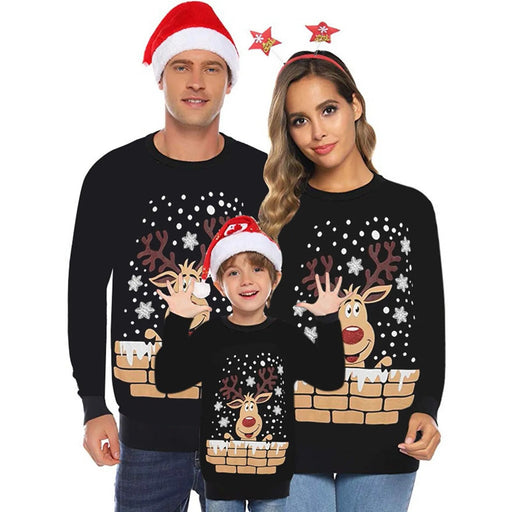 Polka Dot Christmas Family Matching Pullover - Grafton Collection
