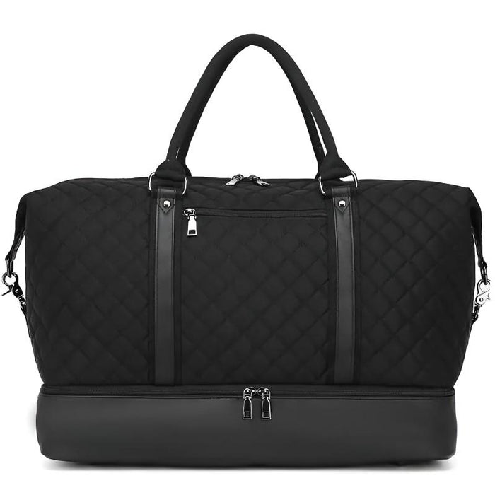 Quilted Travel Duffle Bag