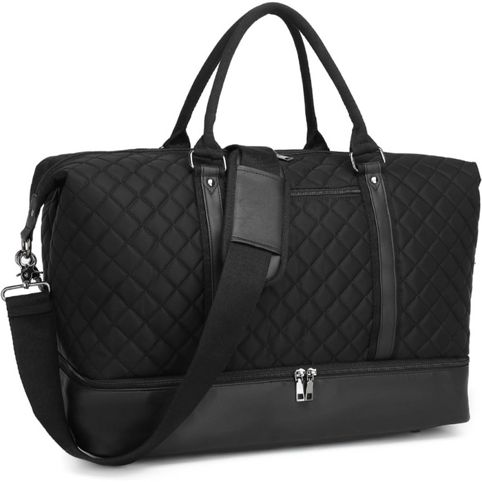 Quilted Travel Duffle Bag