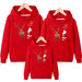 Santa Printed Casual Matching Hoodies - Grafton Collection