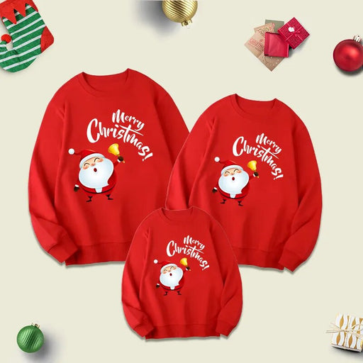 Santa Printed Christmas Sweatshirt - Grafton Collection
