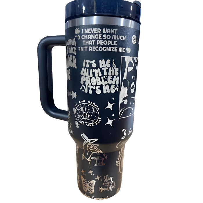 Taylor Swift Themed Tumbler