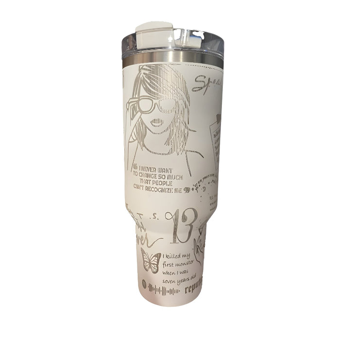 Taylor Swift Themed Tumbler