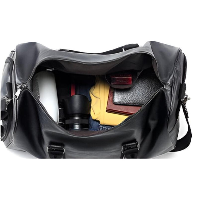 Travel Duffel Bag With Shoe Pouch