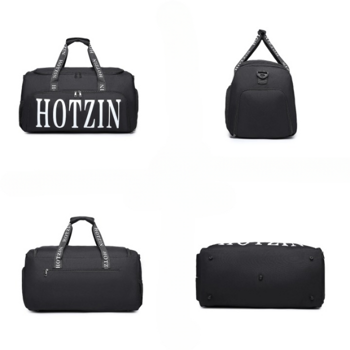 Multifunctional Sports Duffel Bag With Shoe Compartment