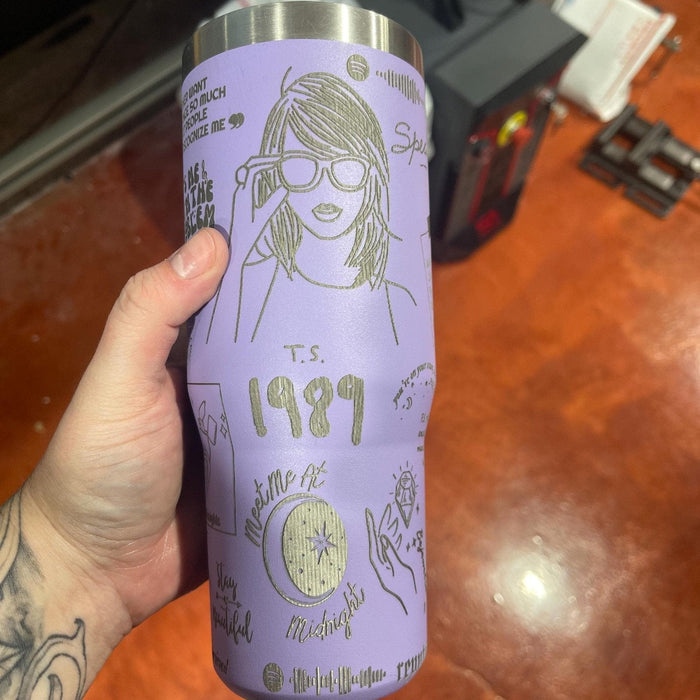 Taylor Swift Themed Tumbler