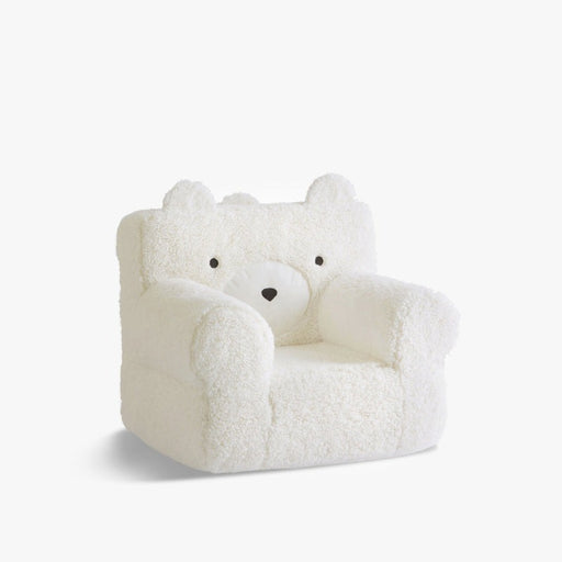 Ivory Anywhere Chair Ivory Sherpa Bear Slipcover - Grafton Collection