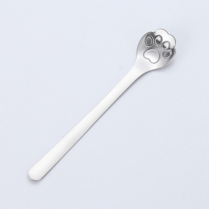 Unique Stainless Steel Pet Paw Stirring Spoon