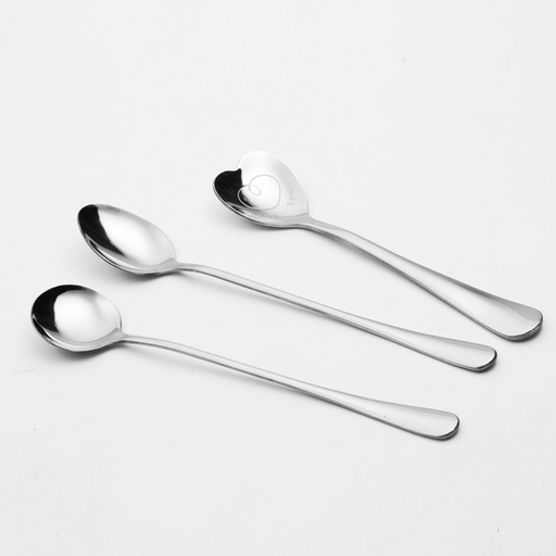 Creative Heart Shape Stainless Steel Designed Stirring Spoon - Grafton Collection