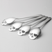 Stainless Steel Skeleton Shape Serving Spoon - Grafton Collection