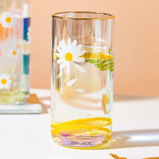Iridescent Flower Glasses - Grafton Collection
