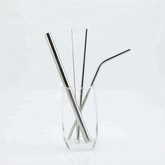 Stainless Steel Metal Straws With Size Variety