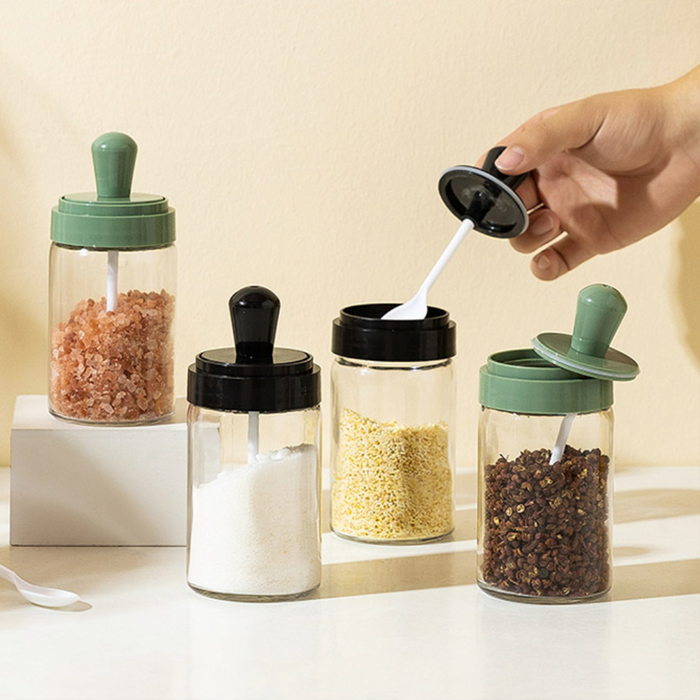 2 in 1 Container + Spoon Dispenser
