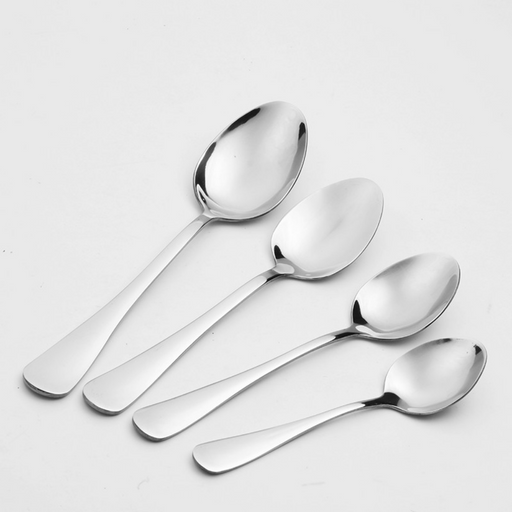 Traditional Stainless Steel Dining Table Spoon Set - Grafton Collection