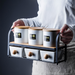 Kitchen Countertop Jars - 7 Pieces - Grafton Collection