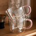 Pink Glass Mug + Lid - Grafton Collection