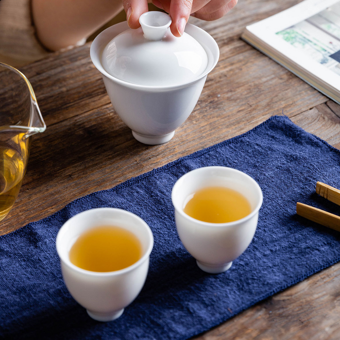 Japanese Portable Ceramic Tea Cup & Pot Set