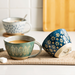 Hand-Painted Pottery Mugs - Grafton Collection