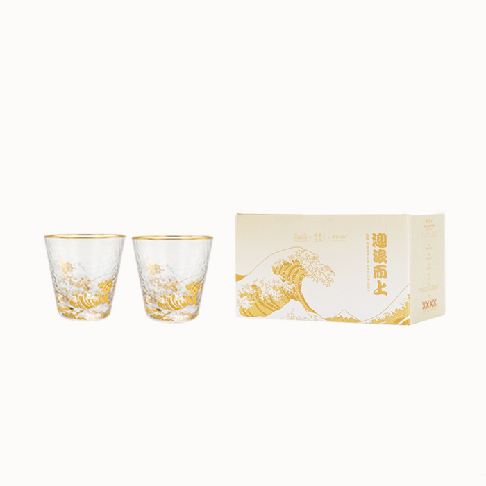Gold Glass Cups