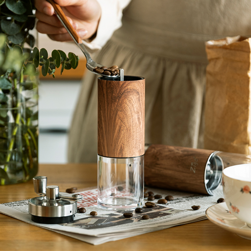 Manual Wooden Coffee Grinder - Grafton Collection