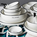 White Ceramic Dinnerware - Grafton Collection