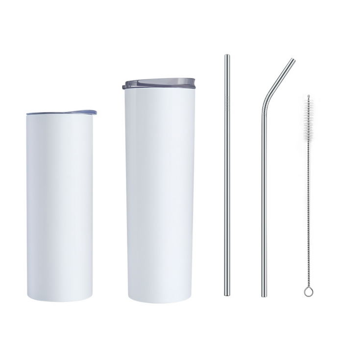 Coffee Mug + Metal Straw And Cleaning Brush - Grafton Collection