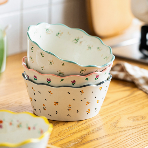 Flower Noodle Salad Bowl - Grafton Collection