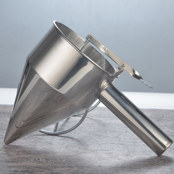 Stainless Steel Funnel Baking Tool With Rack