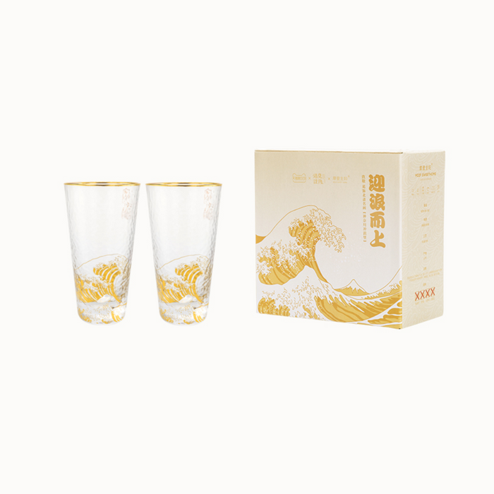 Gold Glass Cups