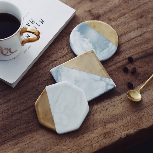Marble Ceramic Coasters - Grafton Collection