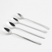 Stainless Steel Long-Handle Dessert Spoons - 4 Pieces - Grafton Collection