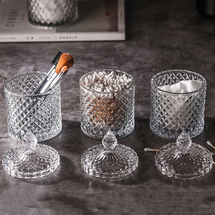 Decorative Glass Storage Jars - Grafton Collection