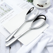 Large Salad Serving Stainless Steel Silverware Set - Grafton Collection