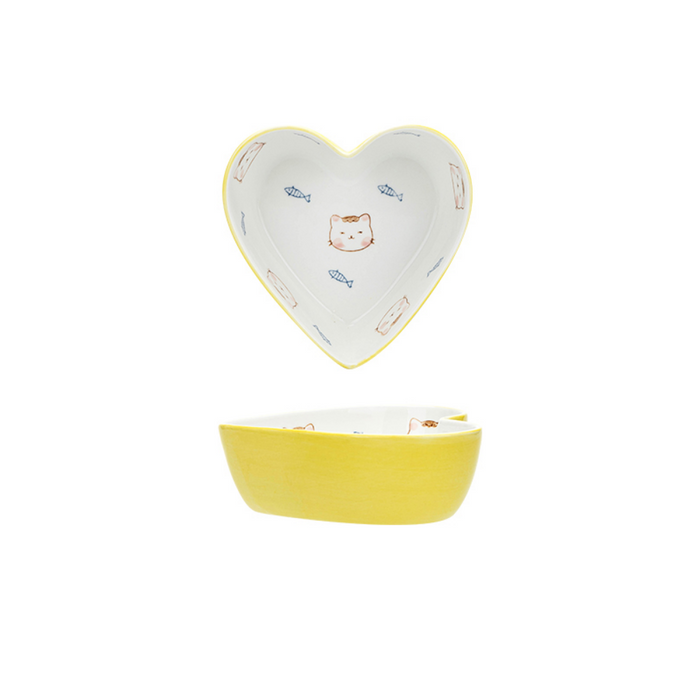 Heart-Shaped Ceramic Dishes - Grafton Collection