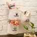 Japanese Simple Cotton & Linen Single Pocket Storage Bag - Grafton Collection