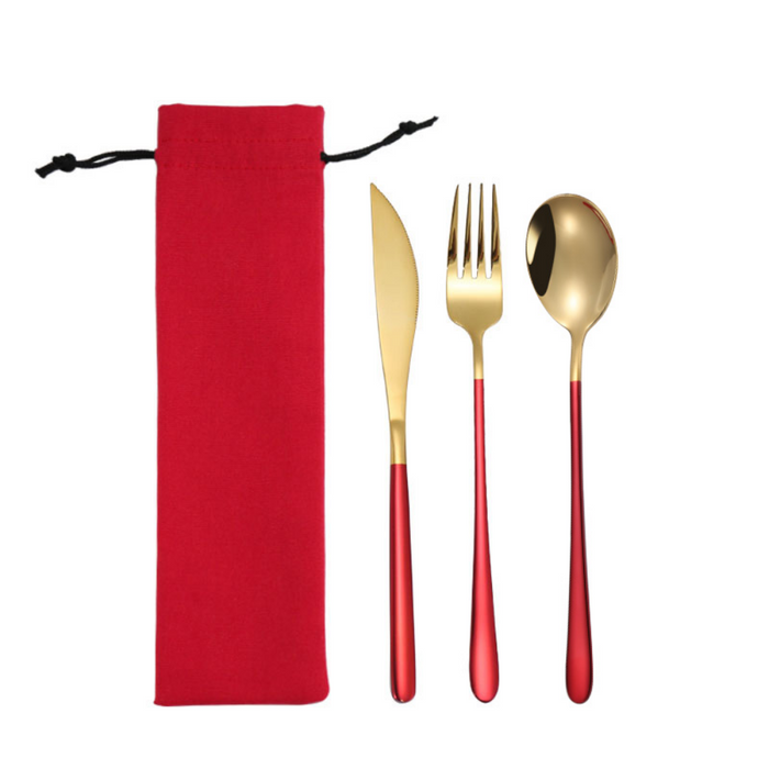 Stainless Steel Christmas Cutlery Sets