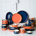 11 Piece Ceramic Dinnerware Set - Grafton Collection
