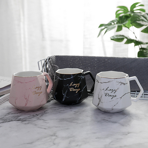 Ceramic Marble Coffee Mugs - Grafton Collection