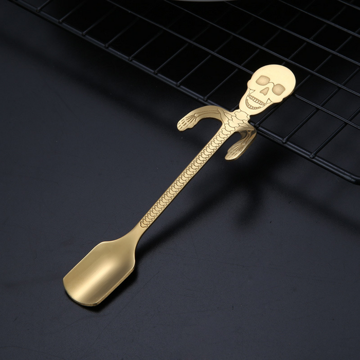 Stainless Steel 18/8 Hanging Cup Skeleton Spoons