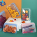 Silicone Coloured Food Storage Bags - Grafton Collection