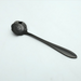 Elegant Black Stainless Steel Floral Stirring Spoon - Grafton Collection