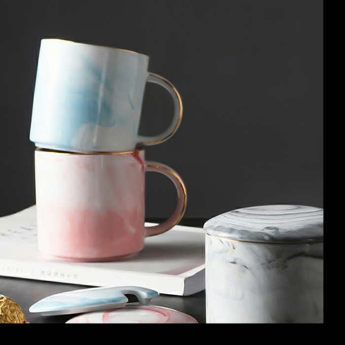 Ceramic Marble Mugs