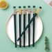 Chopsticks Anti Skid Scald Dark Green Chopsticks Set - Grafton Collection