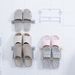 Foldable Double-Layer Wall-Mounted Shoe Storage Rack - Grafton Collection