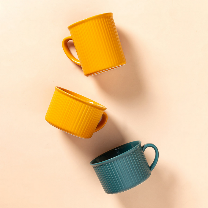 Ceramic Ripped Mugs